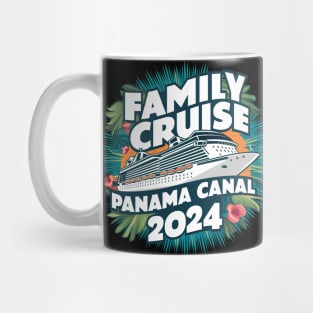 Family Cruise Panama Canal 2024 Family Matching Couple Tee Mug